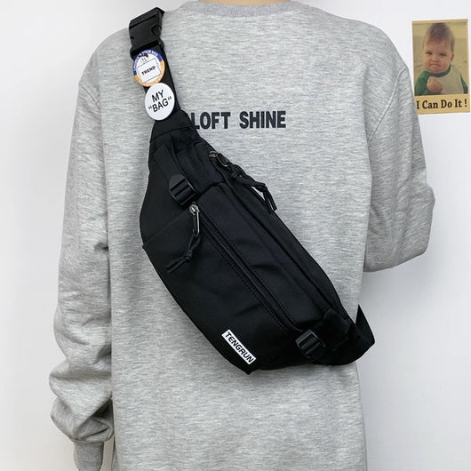 Mochila Pecho Deportiva para Hombre - Bolso Bandolera Multifuncional - Image 6
