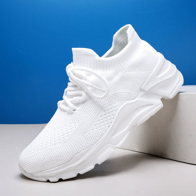 Zapatos Deportivos Flyknit Transpirables - Suela Suave y Ligera para Adultos Mayores - Image 6