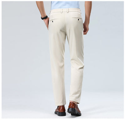 Pantalones Casuales Holgados de Corte Ejecutivo para Hombre - Image 14