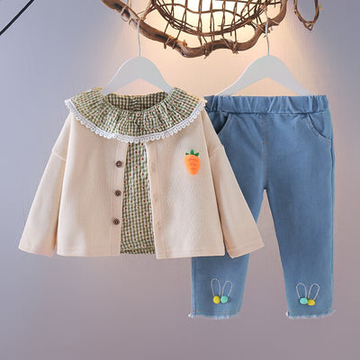 Conjunto de Tres Piezas Casual para Niñas - Image 8