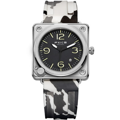 Reloj Automático de Esfera Cuadrada Grande - Image 2