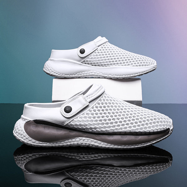 Sandalias Deportivas Tipo Mocasín para Hombre - Zapatos de Playa Transpirables sin Deslizamiento