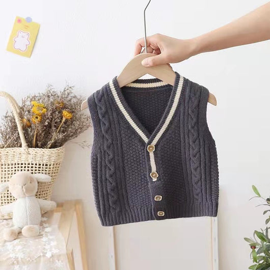Chaleco Suéter Infantil para Primavera y Otoño - Image 14