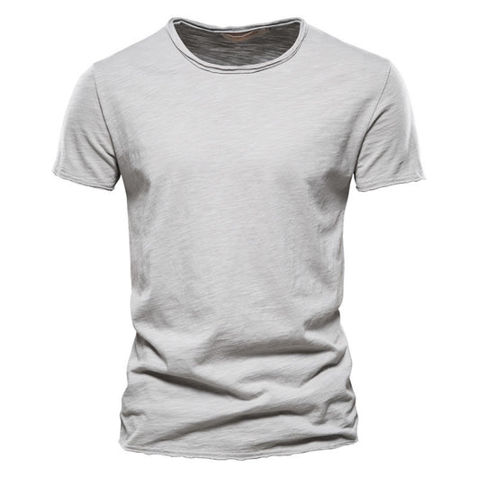 Camiseta Slim Fit de Algodón Texturizado para Hombre - Image 22
