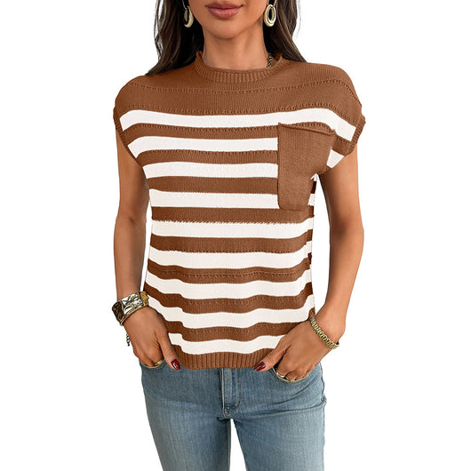 Blusa Clásica de Manga Corta para Mujer - Image 5