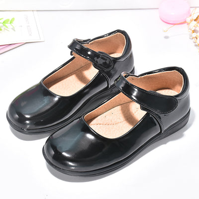 Zapatos de Danza Princesa en Cuero para Niñas - Primavera y Otoño - Image 5