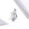 Arete Clip Mariposa Plata 925 Hueco Diseño Delicado
