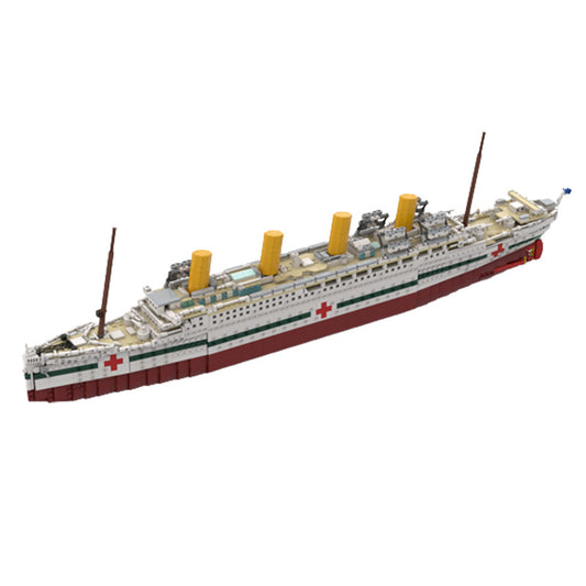 Maqueta del Barco Hospital Britannia - Bloques de Construcción