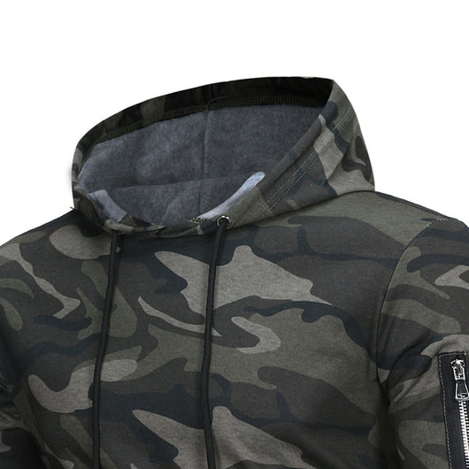Sudadera Deportiva Camuflaje para Hombre - Chaqueta Casual Spring - Image 7