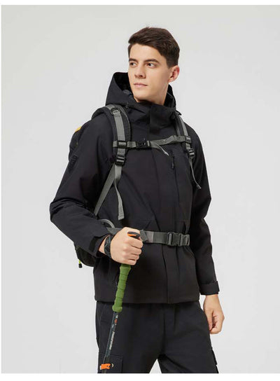 Abrigo Desmontable Impermeable Otoño-Invierno Unisex con Forro Adhesivo - Image 17