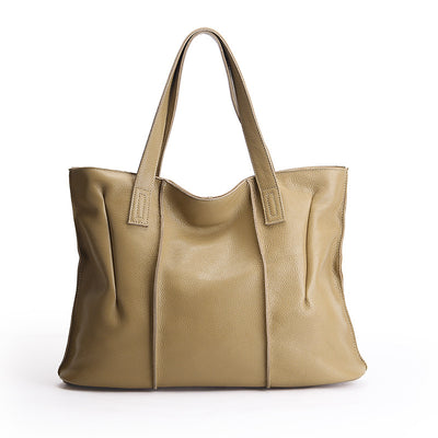 Bolso de Cuero Genuino para Hombro - Diseño Minimalista de Primera Calidad - Image 3