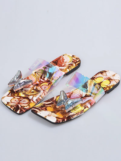 Sandalias Planas para Mujer con Diseño Serpentina y Flores - Image 28