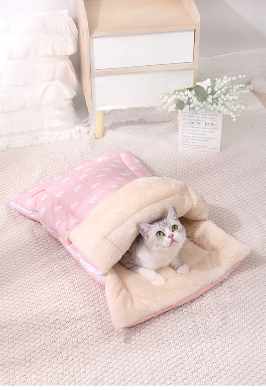 Cama Térmica Plegable para Gatos y Perros con Colchoneta Desmontable - Image 13