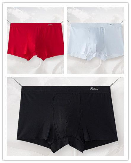 Calzoncillos Boxer Seamless de Seda Helada con Tecnología 3D - Image 14