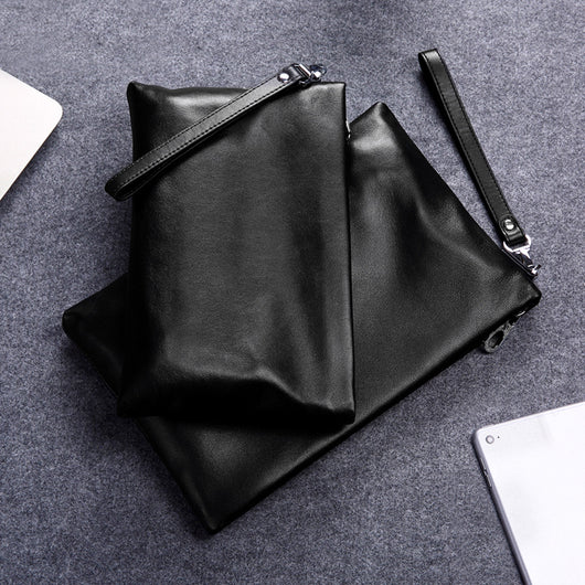 Bolsa de Cuero Genuino para Hombre - Clutch Casual Elegante - Image 10