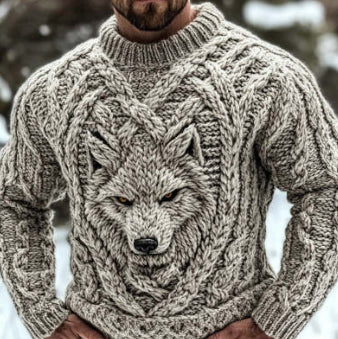 Sudadera Holgada para Hombre con Cuello Redondo y Diseño Estampado - Image 14