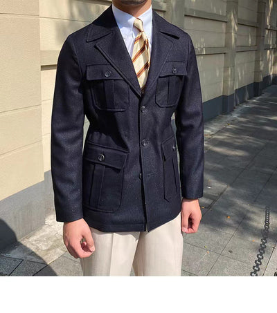 Blazer Premium de Cuello Inglés para Otoño e Invierno - Image 6