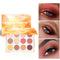 Paleta de Sombras Mate y Metallic Glitter 12 Colores