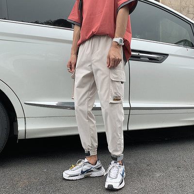 Pantalones Casuales Hip Hop Reforzados para Estudiantes - Image 11