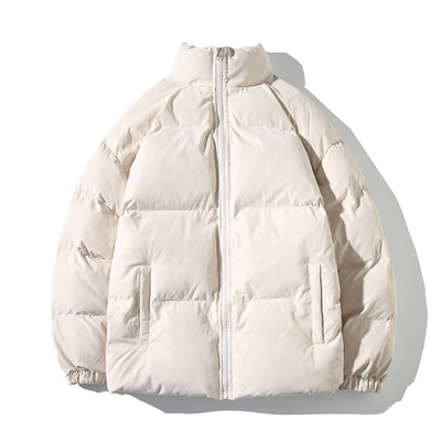 Chaqueta Acolchada de Invierno para Hombre, Estilo Coreano y Corte Amplio - Image 4