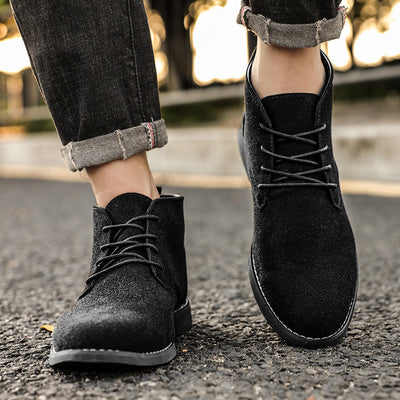 Zapatos y Botas de Negocios Retro Británico para Hombre - Image 12