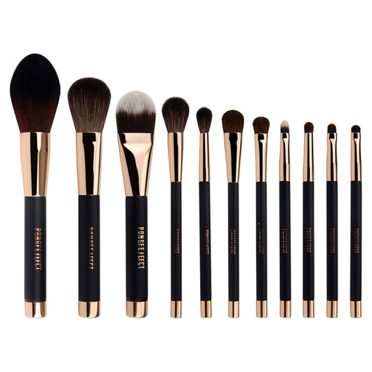 Set de Brochas de Maquillaje con Imán y Pelo Natural - Image 5