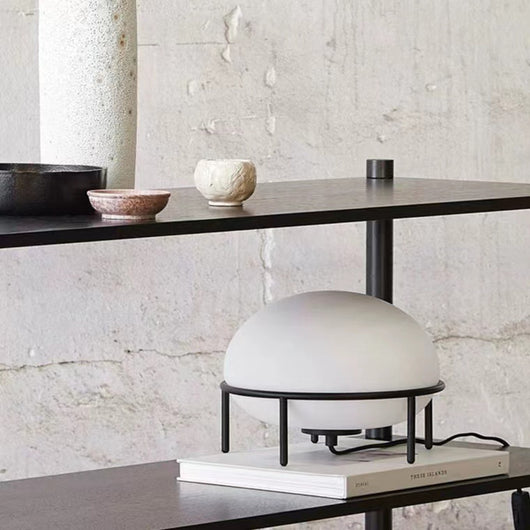 Lámpara de Mesita Nórdica con Cristal Estilo Japonés Minimalista - Image 10
