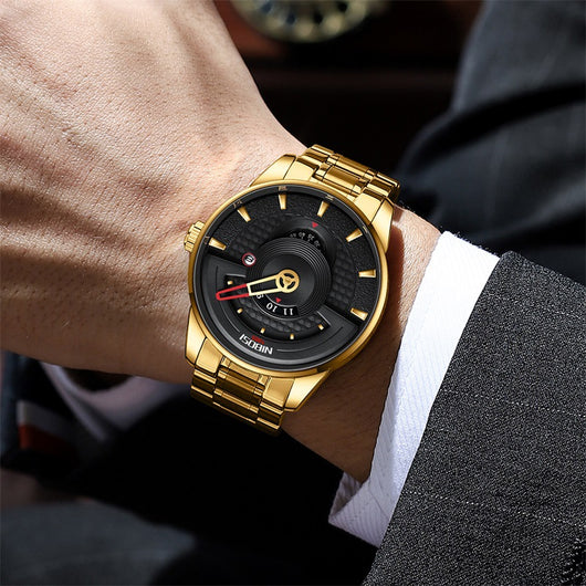 Reloj de Cuarzo Impermeable con Diseño de Personalidad para Hombre - Image 8