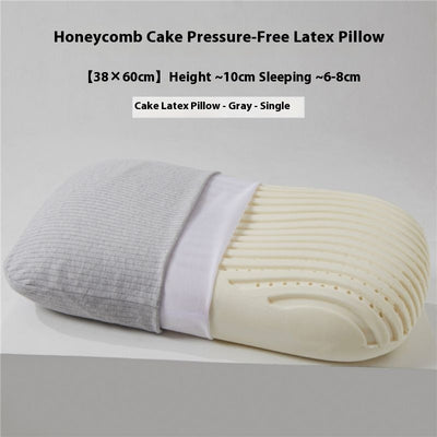 Almohada de Látex Natural con Rebote Sin Presión para Cuello - Image 8