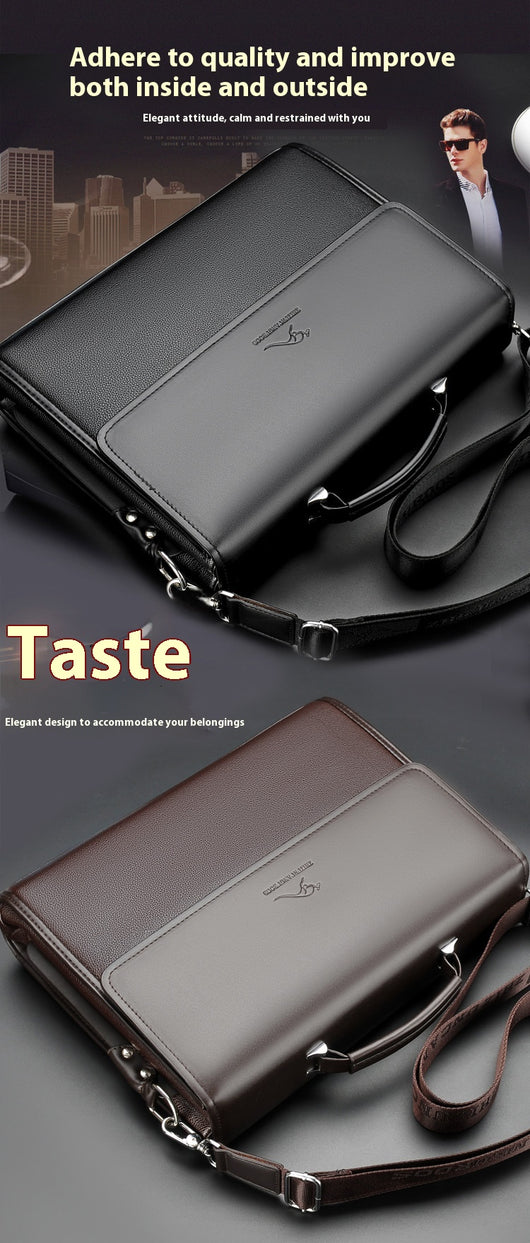 Maletín Ejecutivo Crossbody para Hombre - Bolsa de Negocios Premium - Image 31
