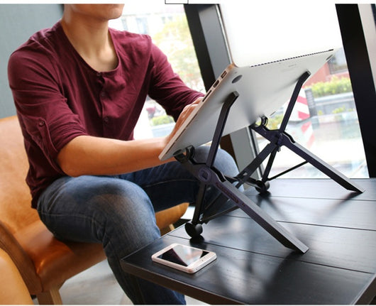 Soporte Elevador para Laptop Portátil y Plegable - Image 13