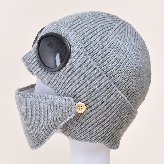 Gafas Aviador con Gorro de Lana Cálido y Forro de Terciopelo - Image 6