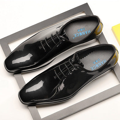 Zapatos de Cuero Charol Punta Fina para Hombre - Calzado Ejecutivo Premium - Image 8