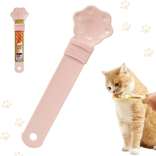 Alimentador Multifuncional para Gatos con Herramienta Exprimible y Cucharas Especializadas - Image 11