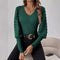 Blusa Moldeadora de Color Liso para Mujer