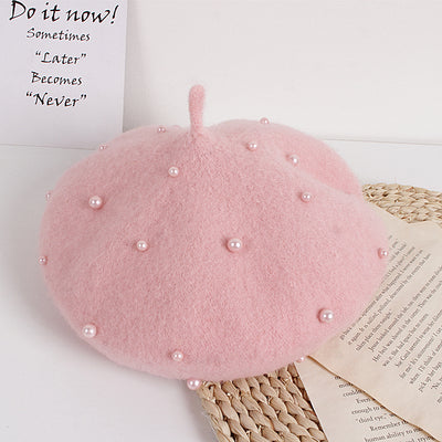 Boina Princesa con Perlas para Bebés y Niños - Image 20