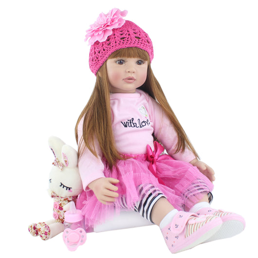 Muñeca Bebé Princesa de 60cm con Cabello Creciente