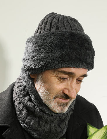 Gorro de Lana Gruesa para Hombre - Tejido Cálido y Resistente - Image 7