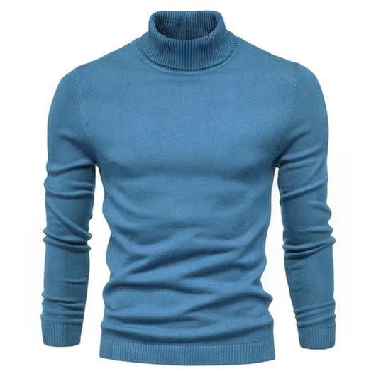 Suéter de Cuello Alto Liso - Image 17