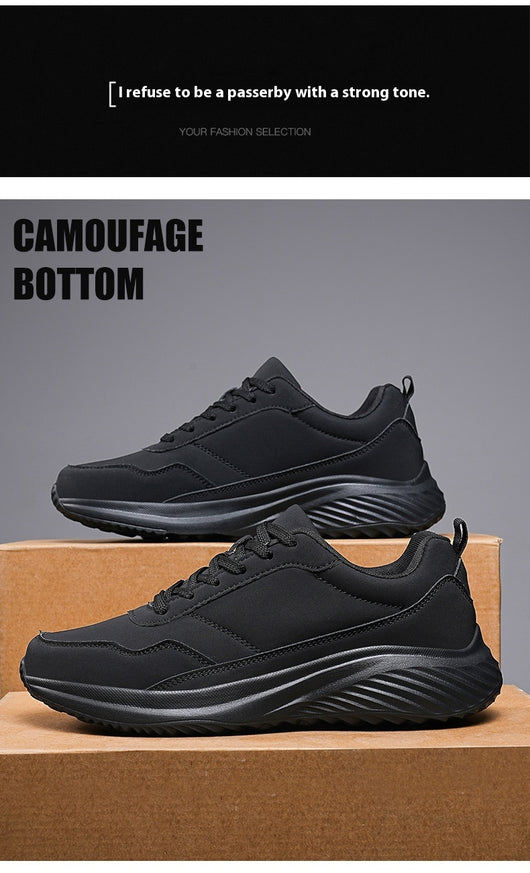 Zapatillas de Running Casual Otoño Negro con Suela Suave - Image 10