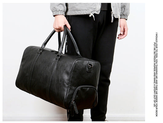 Bolso de Cuero Retro Vintage para Hombre - Gran Capacidad Estilo Europeo - Image 8