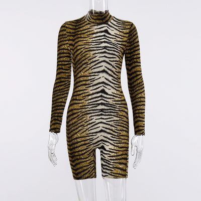 Jumpsuit Elegante de Cuello Alto y Manga Larga para Mujer - Image 14