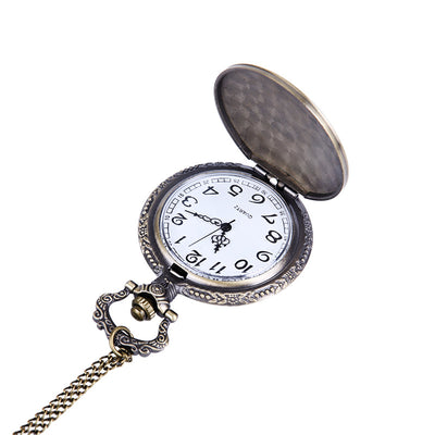 Reloj de Bolsillo Retro Clásico Tipo Concha Grande - Image 7