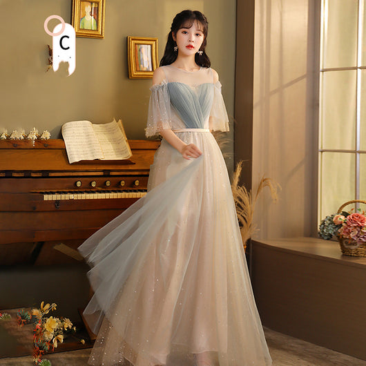 Vestido Largo Elegante para Damas de Honor - Conjunto de Hermanas y Amigas - Image 15