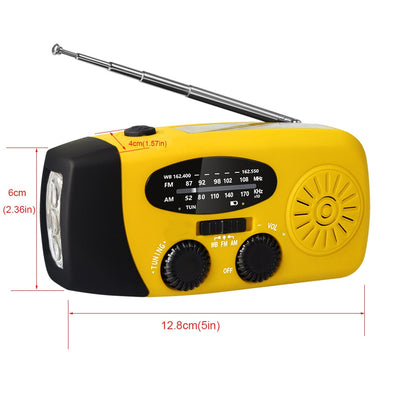 Radio de Emergencia Solar Portátil con 3 LEDs - Image 17