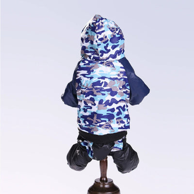 Abrigo Camuflado con Capucha para Mascotas - Otoño e Invierno - Image 13