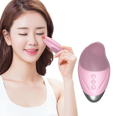 Limpiador facial eléctrico con calor y silicona - Image 6