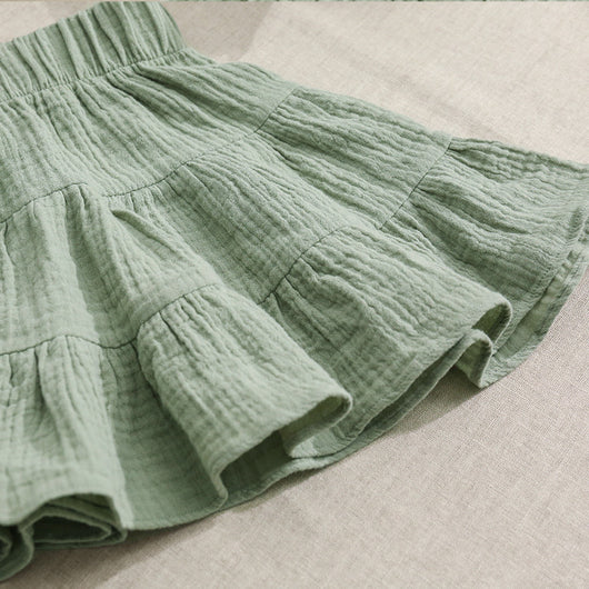 Falda Corta para Niña 100% Algodón Puro - Cómoda y Adorable - Image 8