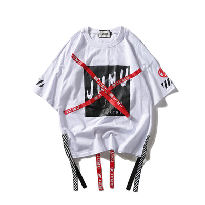 Camiseta Hip-hop para Parejas - Estilo Urbano Unisex - Image 14