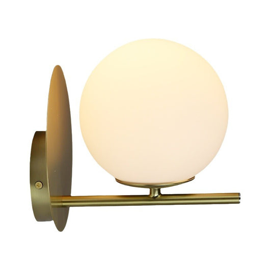 Lámpara de Pared Nórdica en Cobre y Vidrio - Image 5